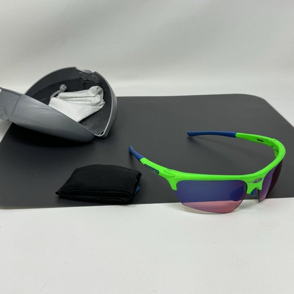 Rudy Project Glasses Noyz, Green Sp  04 - 18 Sunglasses 2 Sets Of Lenses Rare - Picture 1 of 15